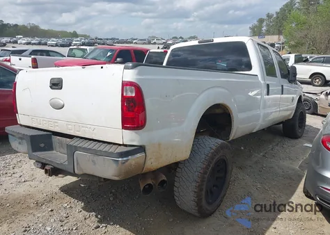 2011 Ford F-250 Xl из США, поврежденный, VIN 1FT7W2AT6BEC42122